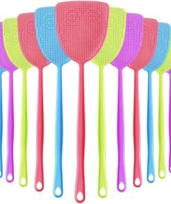 12 Pack Fly Swatter Fly Catcher Insect Mosquito Wasp Pest Control With Long Handle Fly Swatters