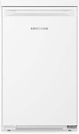 110 Litre Capacity 50cm Wide LED Light Touch Control Under Counter Larder White Freestanding Fridge