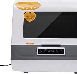 12-Spray Countertop Dishwasher for Apartments & RV, 72℃ High-Temperature Wash with Ozone Sterilization for Homes, Apartments, Dormitories, Boats...