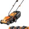 13-Inch Lawn Mower 24V Max with 2X4.0Ah Battery and a Charger
