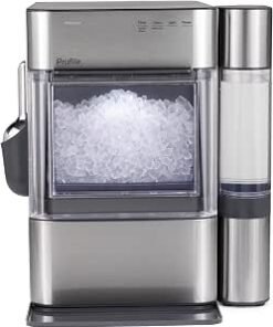 2.0 Ultra Nugget Ice Maker with .75 Gallon Side Tank and Scale Inhibiting Filter, Scoop Included, 38 lbs in 24 Hours, Pellet Ice Machine with WiFi & Smart...