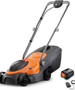 18V SimpliMow 320 32cm Cordless Lawnmower with Battery & Charger