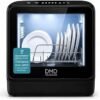 5L Table Top Dishwasher, Compact Mini Dishwasher, Black