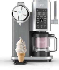 CREAMi Scoop and Swirl Soft Serve and Ice Cream Maker with 2x Tubs
