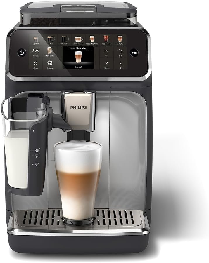 Bean to Cup Coffee Machine, LatteGo, 12 Drinks OneTouch