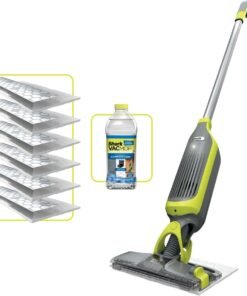 VacMop 2-in-1 Cordless Hard Floor Vacuum Spray Mop