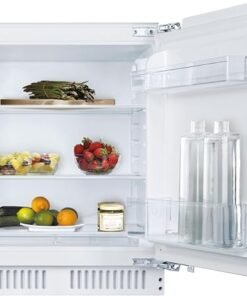 Integrated Under Counter Fridge, 135L, White