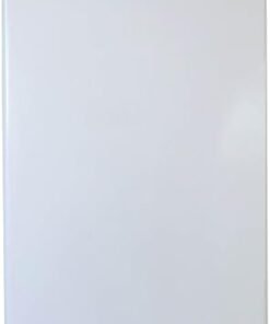 Freestanding Under Counter Fridge with Chill Box, 92 Litre Capacity, 2 Adjustable Shelves and Salad Drawer, Reversible Door, 48 cm Wide, White
