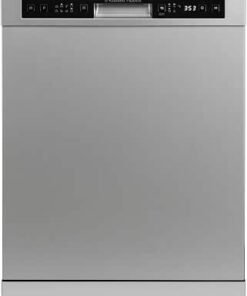 Dishwasher, Class D, 14 Place Settings, 6 Wash Programs, 24-Hour Delay Start, Auto Door Open, 1 x Height Adjustable Basket and Mini Cutlery Tray,...