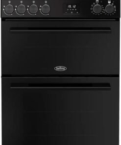 0cm wide Double Oven Dual Fuel BEL FSA VISION 60DF Cooker - Black