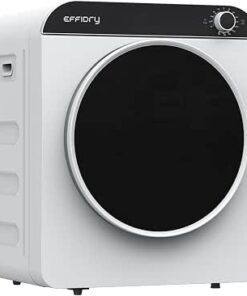 Dryer 830W Compact Laundry Dryers 2 cu.ft Electric Machine with Stainless Steel Tub for Apartment,RVs,Dorms,12LBS drying machine Clothing Dryer secadora...