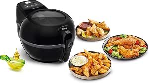 Extra Black FZ7228 Healthy Air Fryer, 1.2 kg Capacity for up to 6 People, Low Oil, Odourless, 300 Recipes