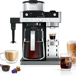 Filter Coffee and Pod Capsule Machine, Black CFN802UK
