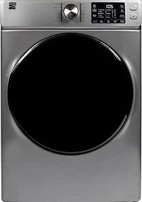 ft. Front Load Electric Dryer - Metallic Silver