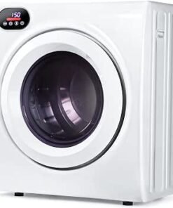 Ft. Portable Dryer for Clothes, 1400W Dryer with LCD Panel