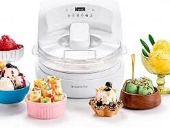 Ice Cream Maker with Built‑In Compressor, No Pre‑Freezing, Real Ice Cream in Minutes*, Gelato, Sorbet, Rolled, Non‑Dairy, Mix‑Ins, Easy Clean Up, Quiet,...