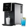 Ice Maker, Countertop Ice Machine, Sonic Ice Maker with 33 lbs. Capacity, Slate