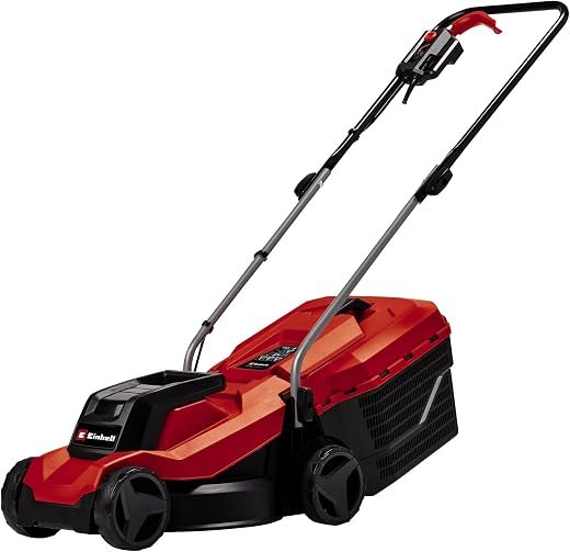 1000W Electric Lawn Mower 32cm Cutting Width 30L Capacity Grass Box
