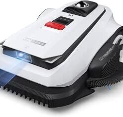 LiDAR PRO Robotic Lawn Mower for Up to 1/2 Acre, Wire-Free with Dual-LiDAR Auto Mapping, Built-in TruEdge Edge Trimmer, AIVI 3D Obstacle Avoidance, Smart App...