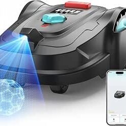 M800Plus Robot Lawn Mower, 8611 sq.ft, Jet Black