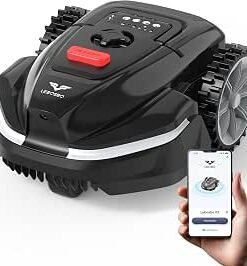 Mower with AI Vision Obstacle Avoidance, Smart APP Control, Low-Noise Operation, Adjustable Cutting Height, No-Go Zones, Ideal Robot Lawn Mower for Lawns Up to...