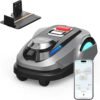 N1600 PRO Robotic Lawn Mower, RTK+3D Vision Wireless Auto Mower Without Boundary Wire, Smart APP Multi-Zone Scheduled Line Cutting Robot Lawn Mower for Lawns...