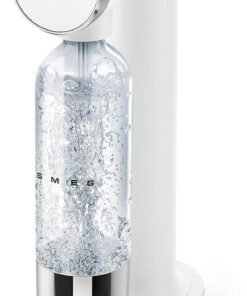 Soda Maker, Non-Slip Feet, Space Saving Design, 800ml, Matte White