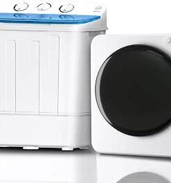 Portable Clothes Dryer and 18lbs Washing Machine Set