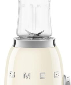 50's Style Retro PBF00 Compact Personal Blender/Smoothie Maker, Single Bottle - Cream