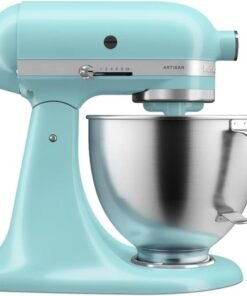 Tilt-Head Stand Mixer, Matte Black - 4.7L Capacity, 10 Speeds, Full Metal Body, Includes Whisk, Dough Hook & Flat Beater, Matte Black