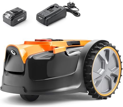OcuMow 16 Vision Robot Lawnmower with Battery & Charger, 150m2
